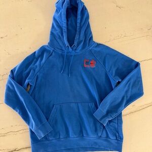 Nike Barcelona Hoodie Sweatshirt Blue FCB Football Soccer Mens Size Medium